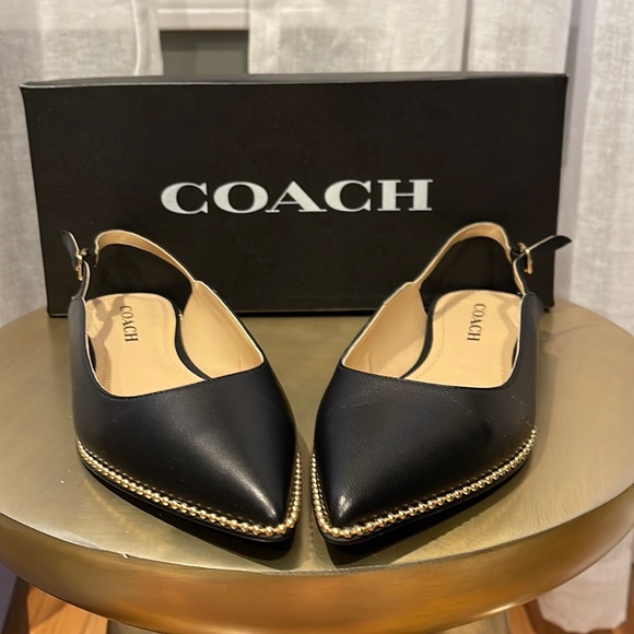 Coach Shoes - Coach Vae Leather Skinmer